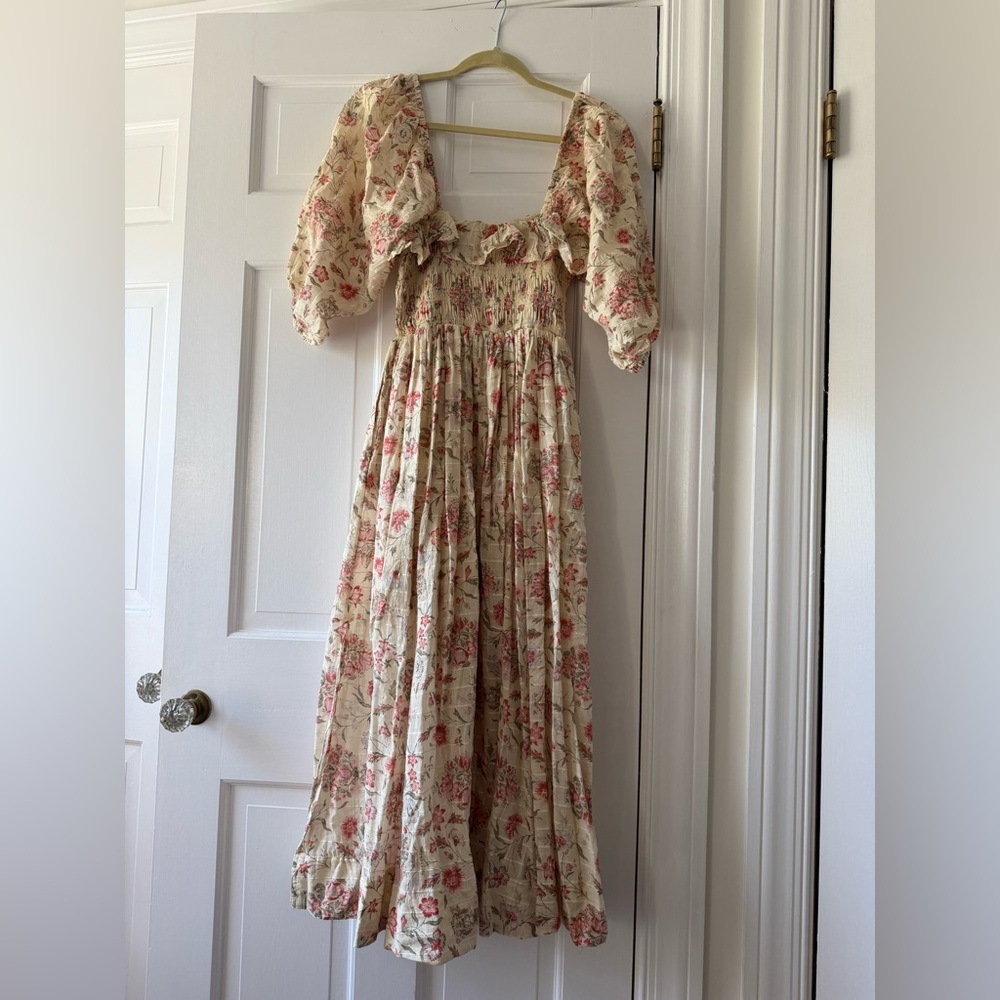 Free People Smocked Dress (size XS) - Picture 2 of 4